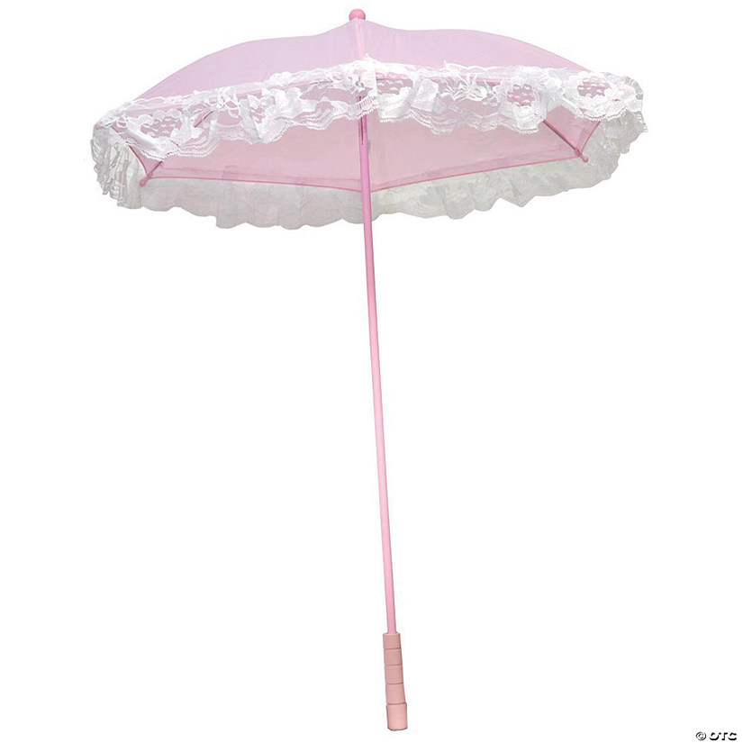 Pink Ruffle Parasol Image