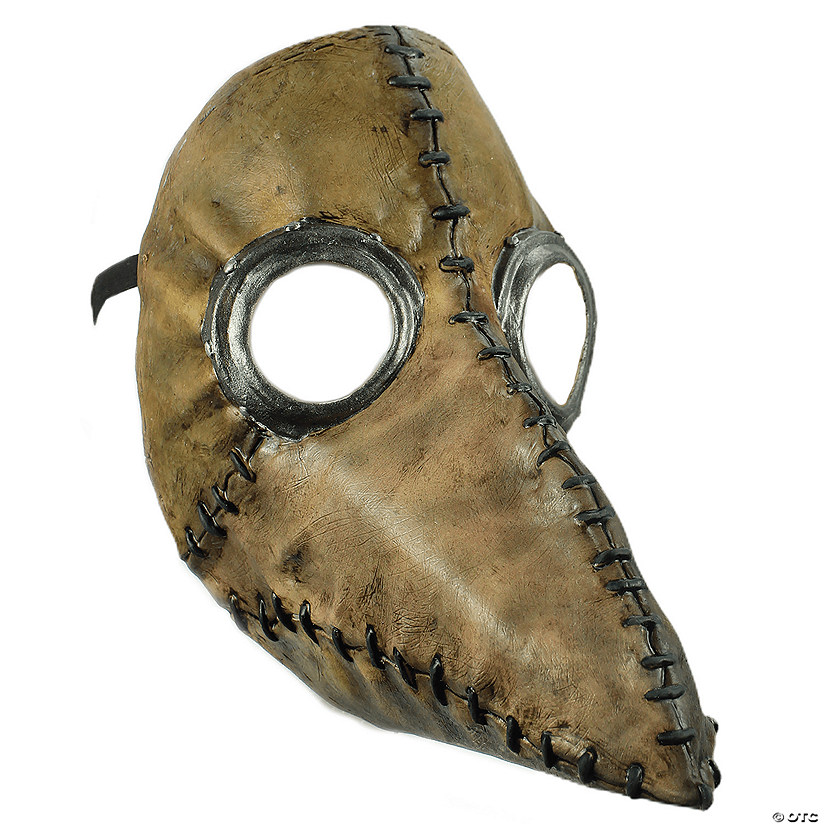 Plague Doctor Brown Latex Mask Image