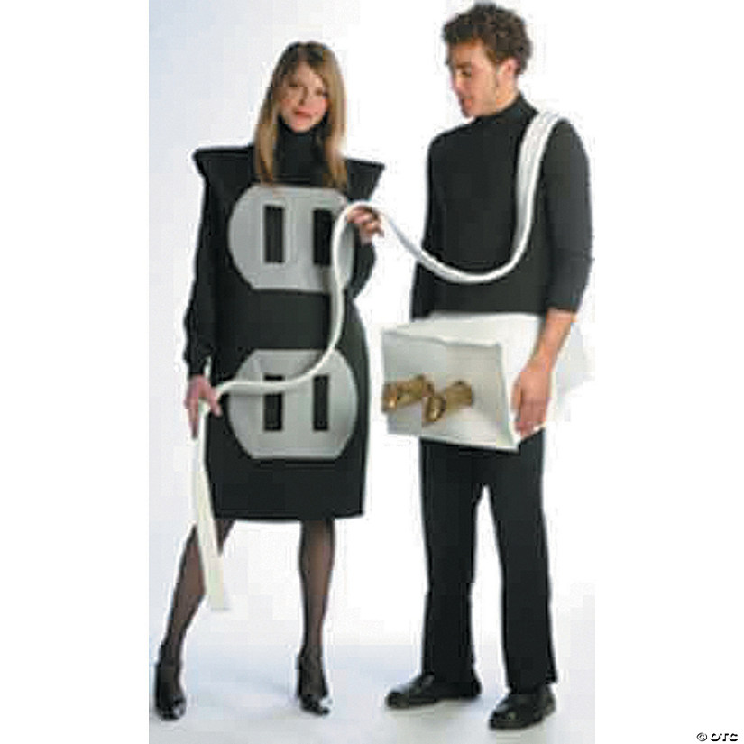 Plug & Socket Couple Costume Image