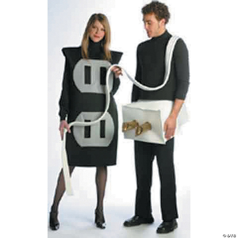 Plug &amp; Socket Couple Costume Image