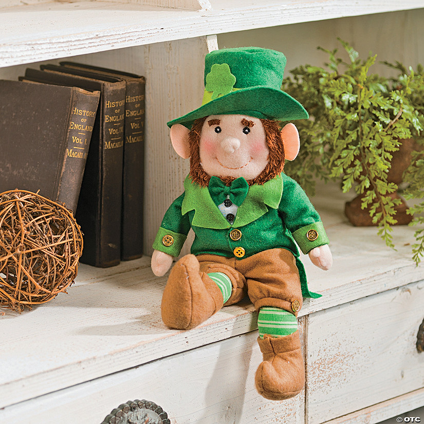 Plush St. Patrick's Day Leprechaun Image