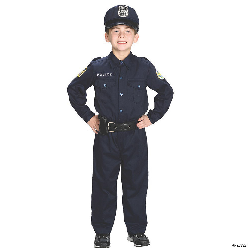 Police Uniform Kid&#8217;s Costume Image