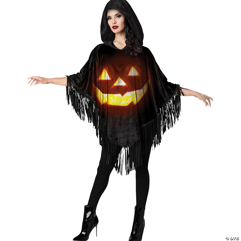 Poncho Jack-O-Lantern Instant Image