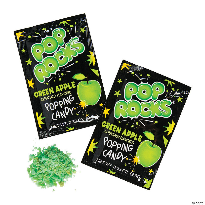 Pop Rocks<sup>&#174;</sup> Green Apple Hard Candy - 24 Pc. Image