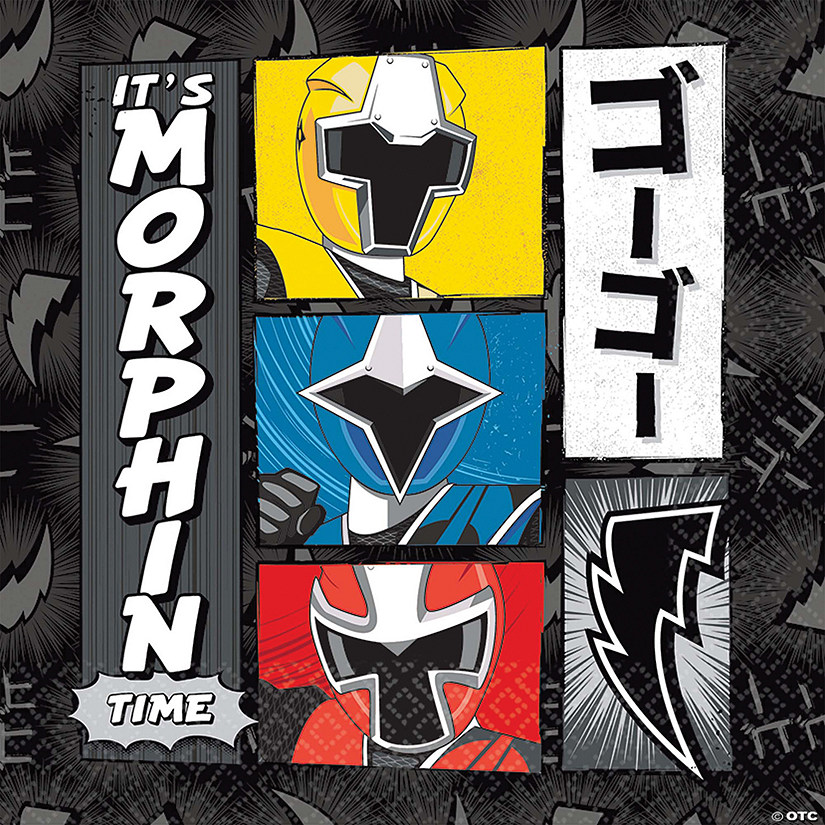Power Rangers Lunch Napkins Image