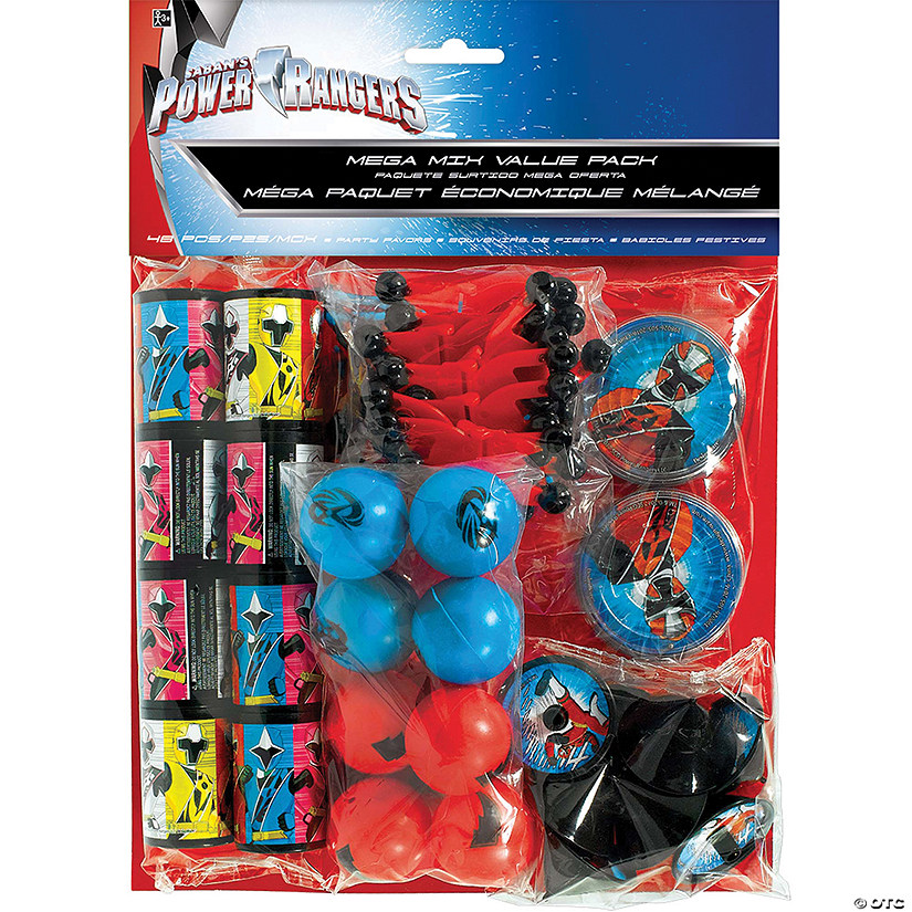 Power Rangers Party Favors Image