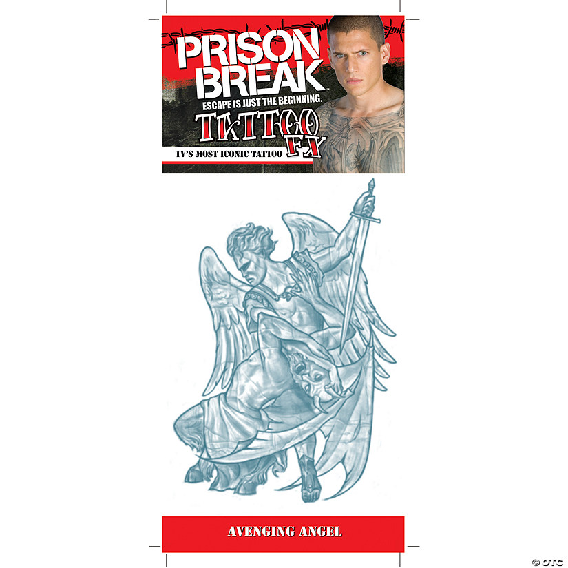 Prison Break Avenging Angel Tattoo Image