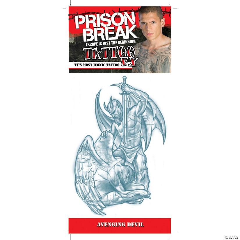 Prison Break Avenging Devil Tattoo Image