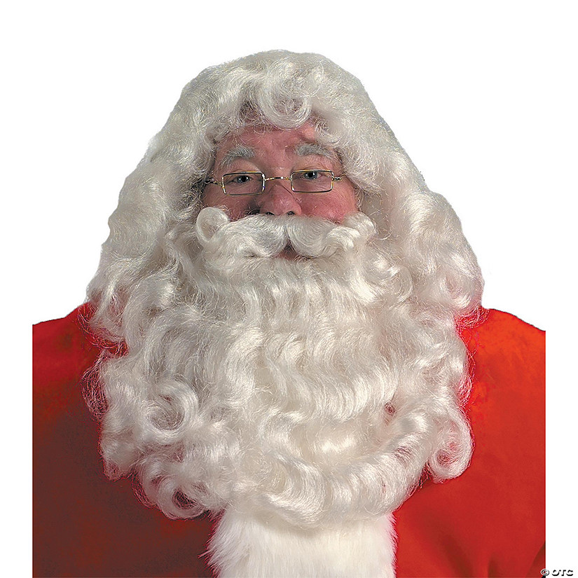 Professional Santa Wig & Beard Set Image