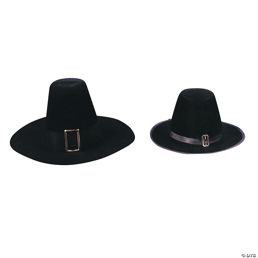 Puritan Pilgrim Hat - Large Image