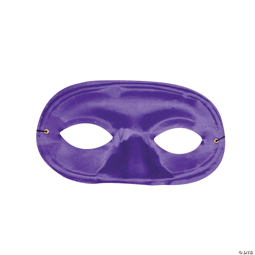Purple Domino Half Mask Image