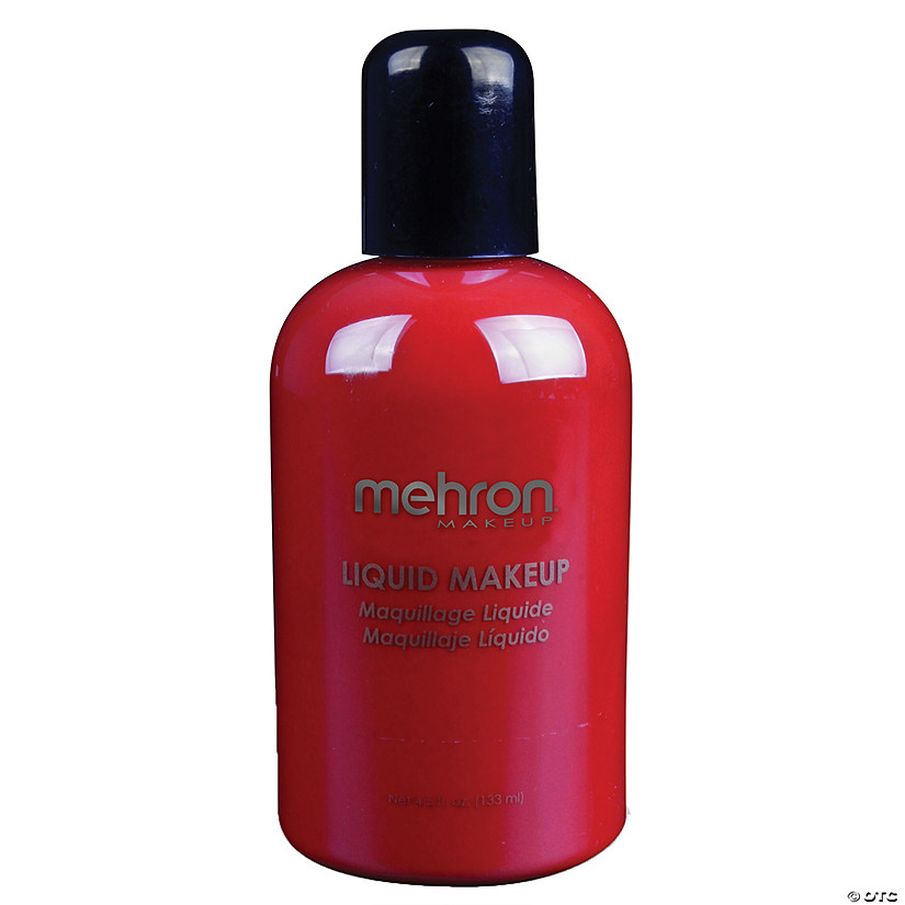 Red Mehron Liquid Makeup Image