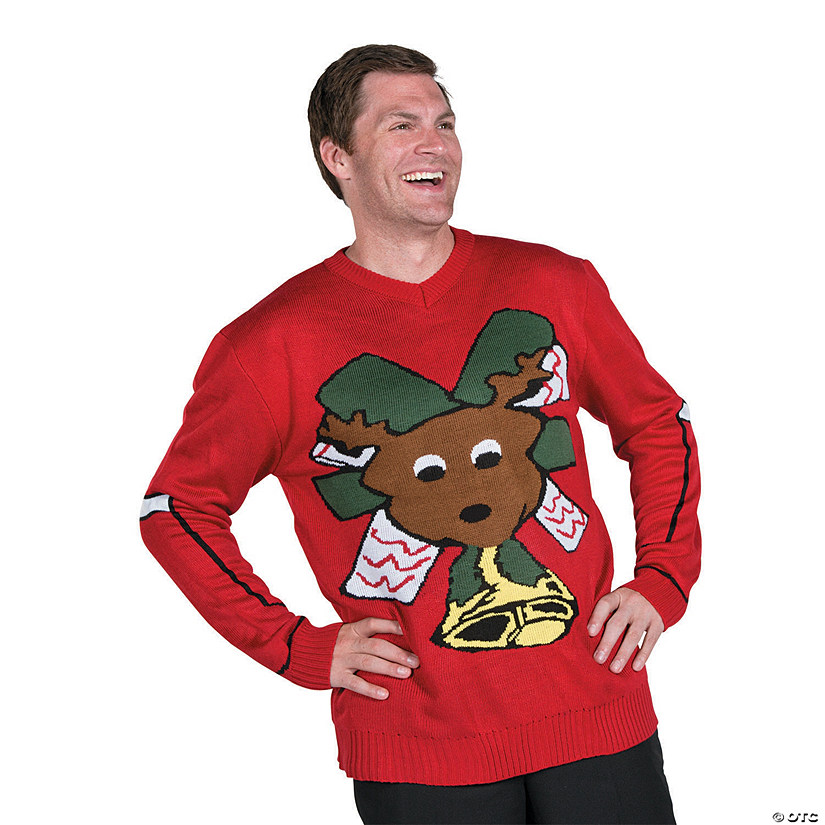 Red Ugly Christmas Sweater Image