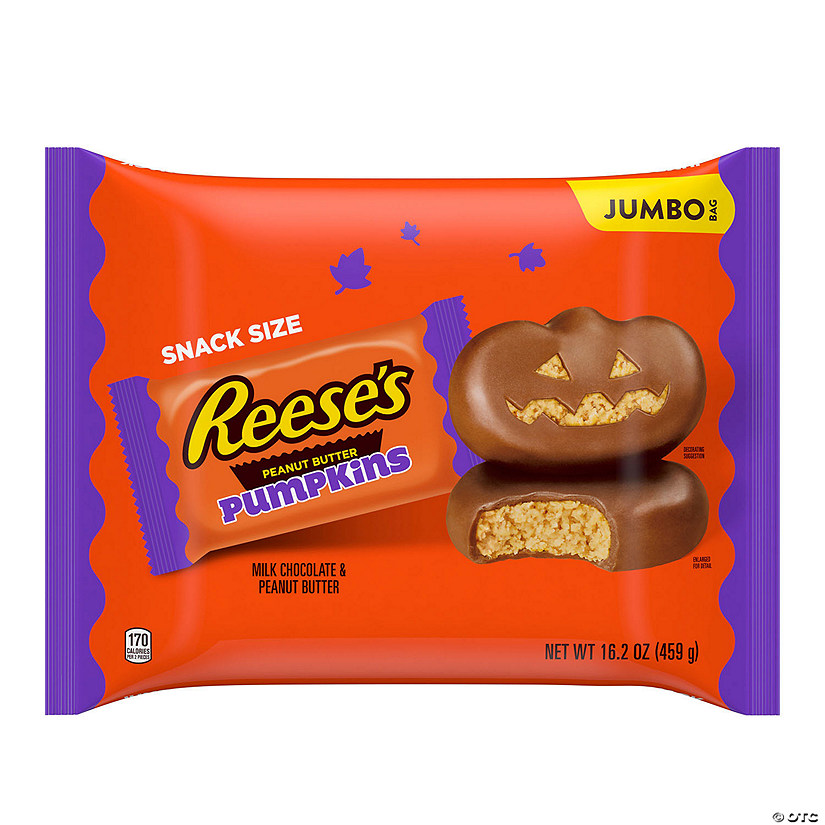 Reese&amp;#8217;s&lt;sup&gt;&amp;#174;&lt;/sup&gt; Peanut Butter Pumpkins Chocolate Candy Image