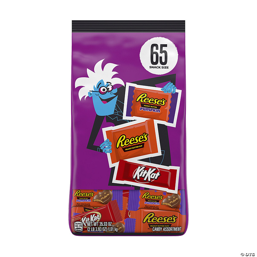 Reeses<sup>&#174;</sup> & Kit Kat<sup>&#174;</sup> Halloween Assorted Candy Image