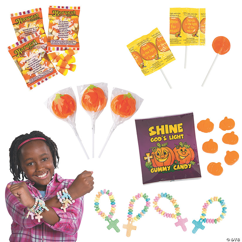 Religious Halloween Candy Handout Kit &amp;#8211; 204 Pc. Image