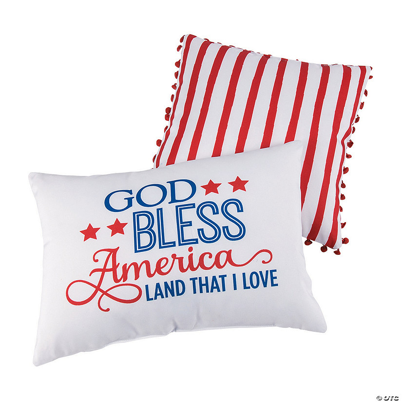 Religious Patriotic Pillow Set Image