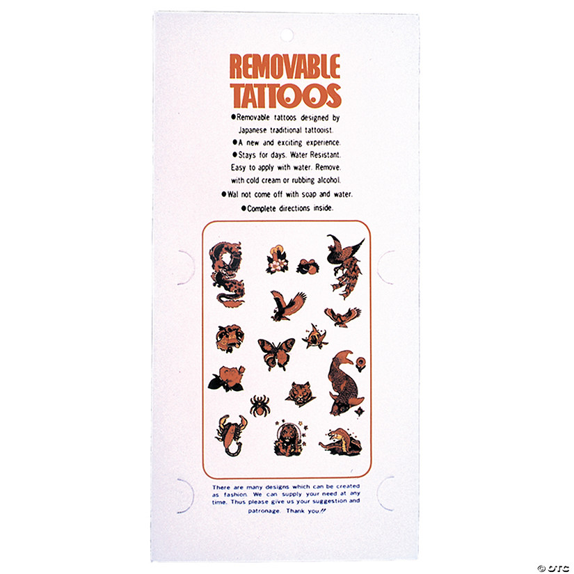 Removeable Tattoos Image
