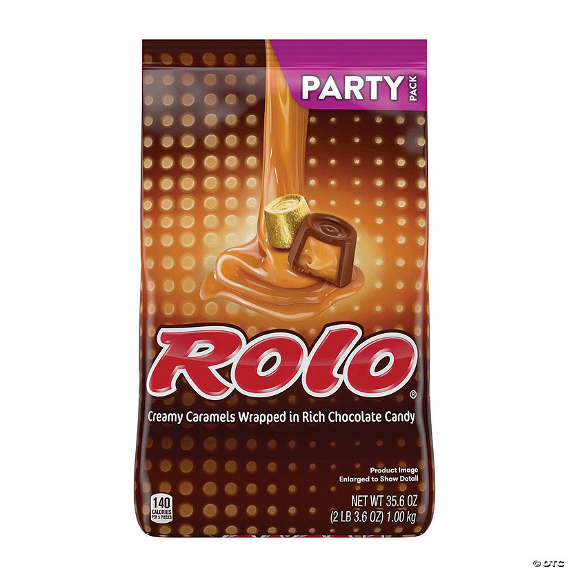 ROLO Milk Chocolate and Caramel Candy, 35.6 oz Image