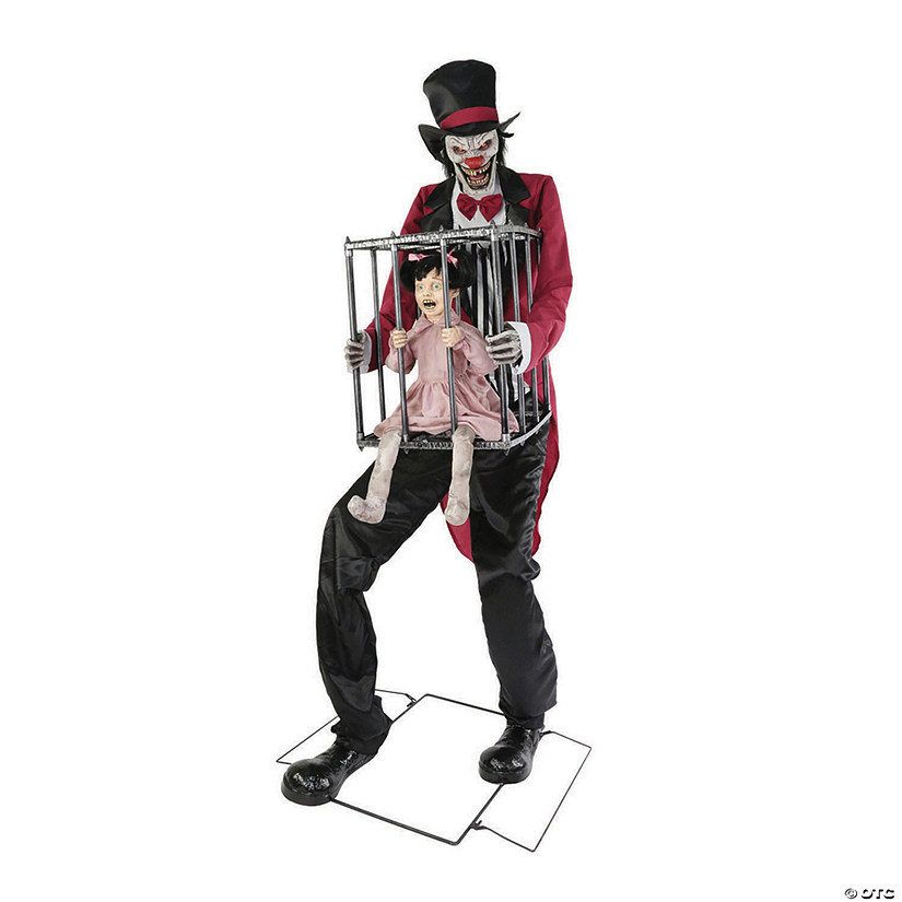 Rotten Ringmaster With Kid In Cage Image