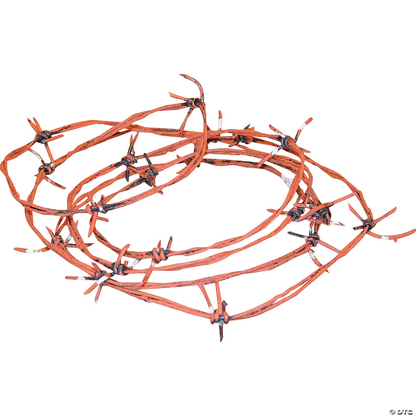 Rusty Barb Wire Image