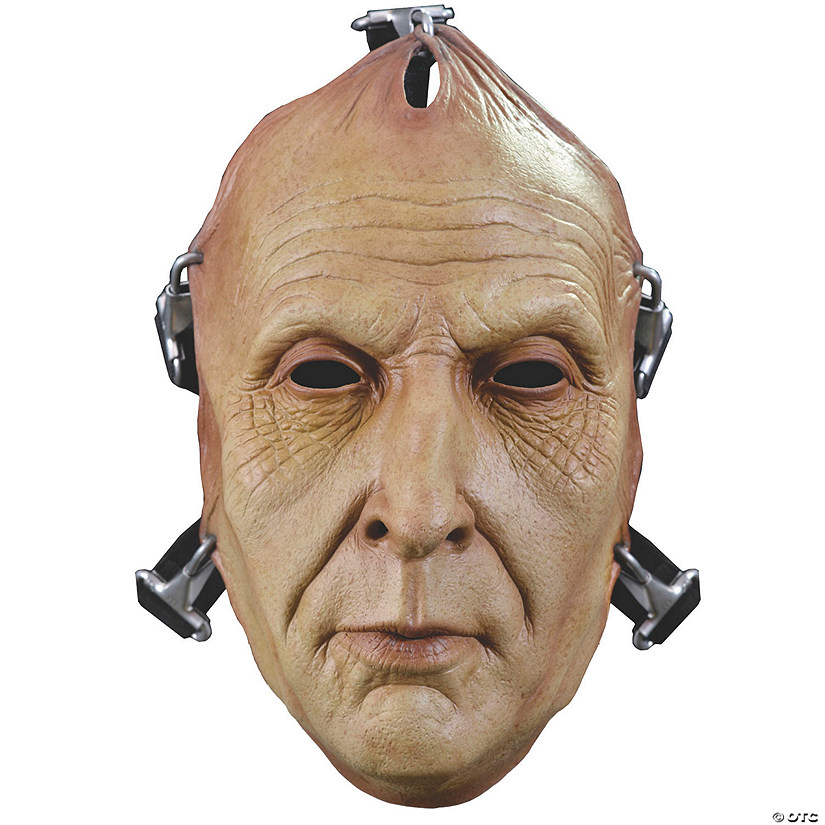 Saw&#8482; Jigsaw Death Latex Face Mask with Elastic Band & Metal Hooks Image