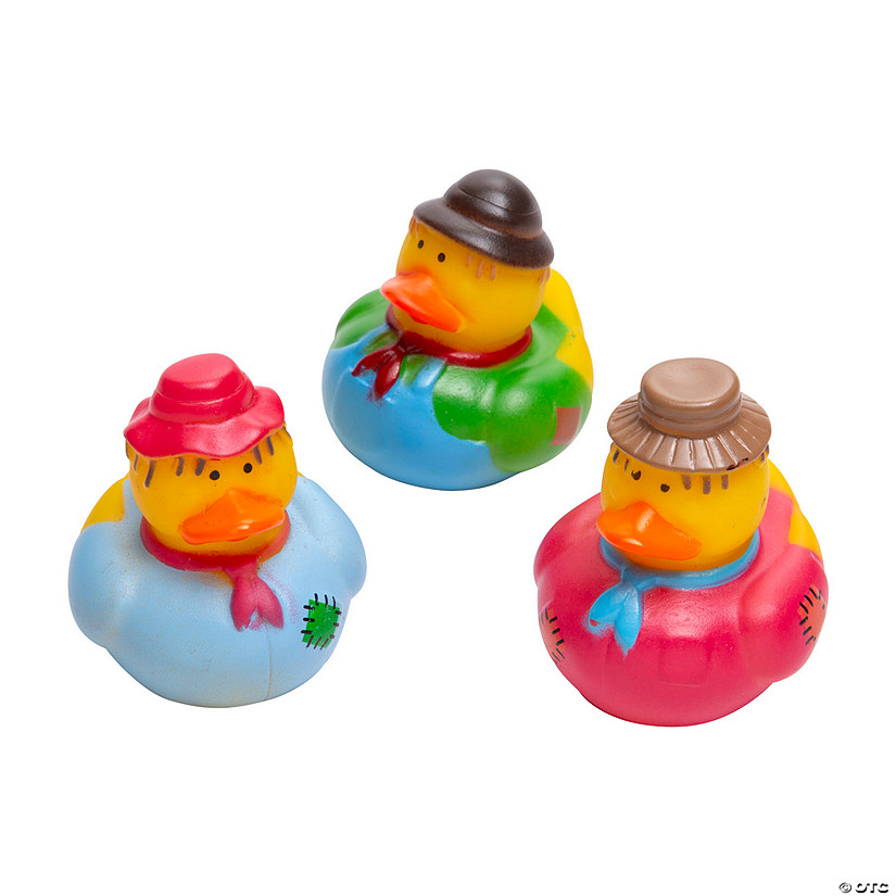 Scarecrow Rubber Ducks - 12 Pc. Image