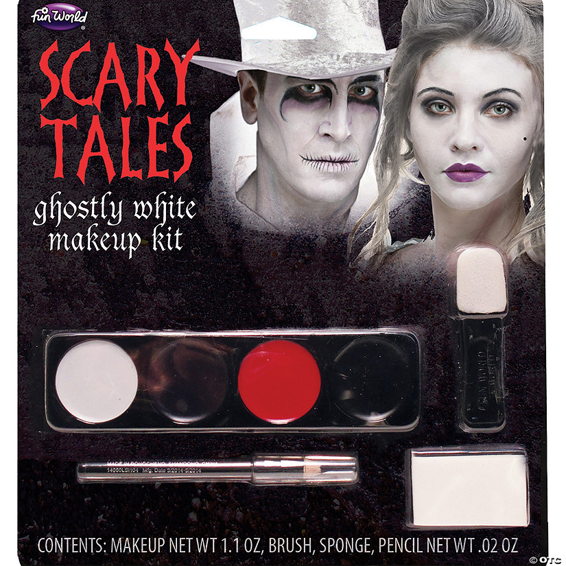 Scary Tales Ghost Makeup Image