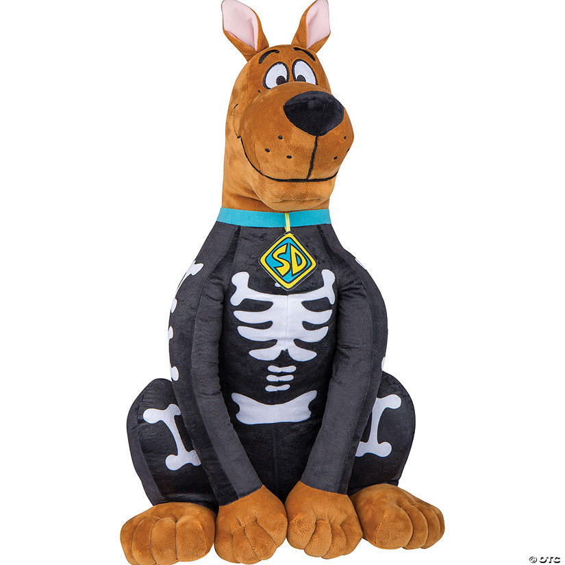 Scooby Doo!&#8482; Skeleton Stuffed Door Greeter Halloween Decoration Image