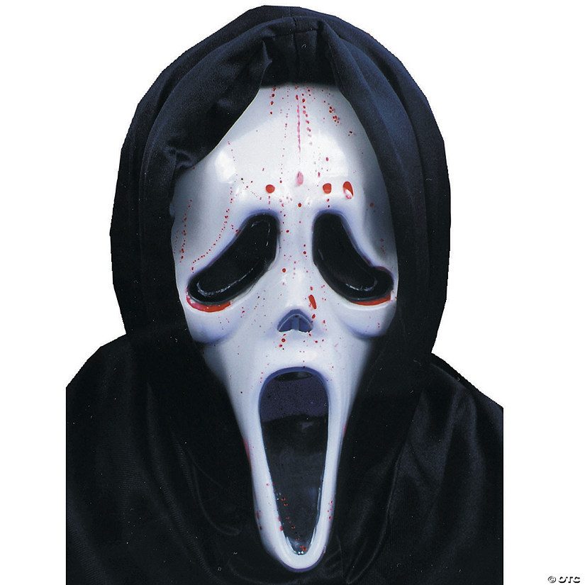 Scream Ghostface Mask with Blood & Pump Image