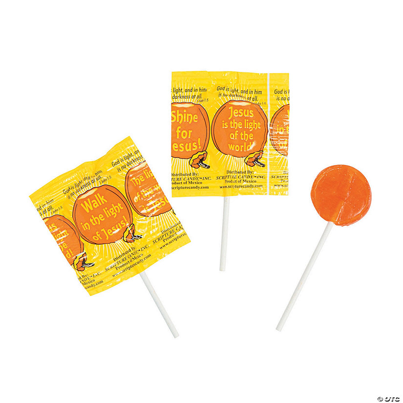 Scripture Candy&amp;#8482; Religious Harvest Lollipops Image