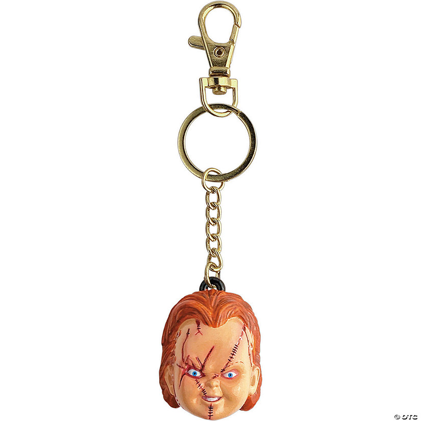 Seed Of Chucky&#8482; Chucky Head Full-Color Keychain Image