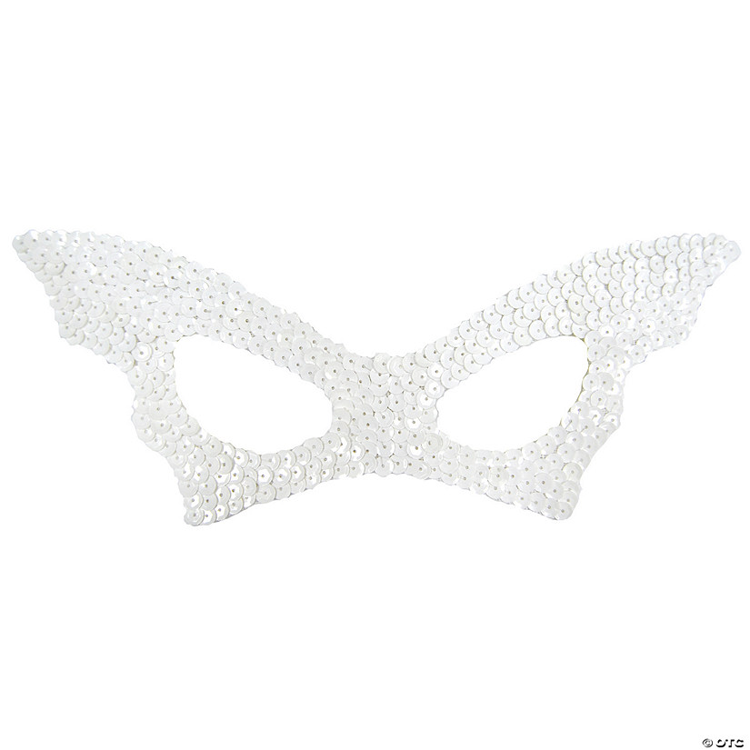 Sequin Bat Mask Image