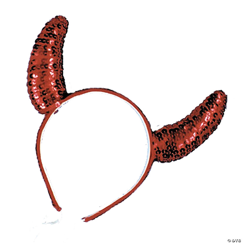 Sequin Devil Horns Image