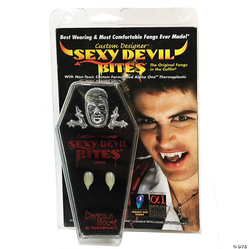 Sexy Devil Bites Fangs Family Image