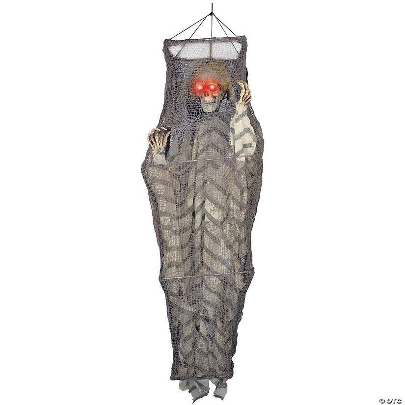 Shaking Reaper in a Cage Halloween Decoration Image