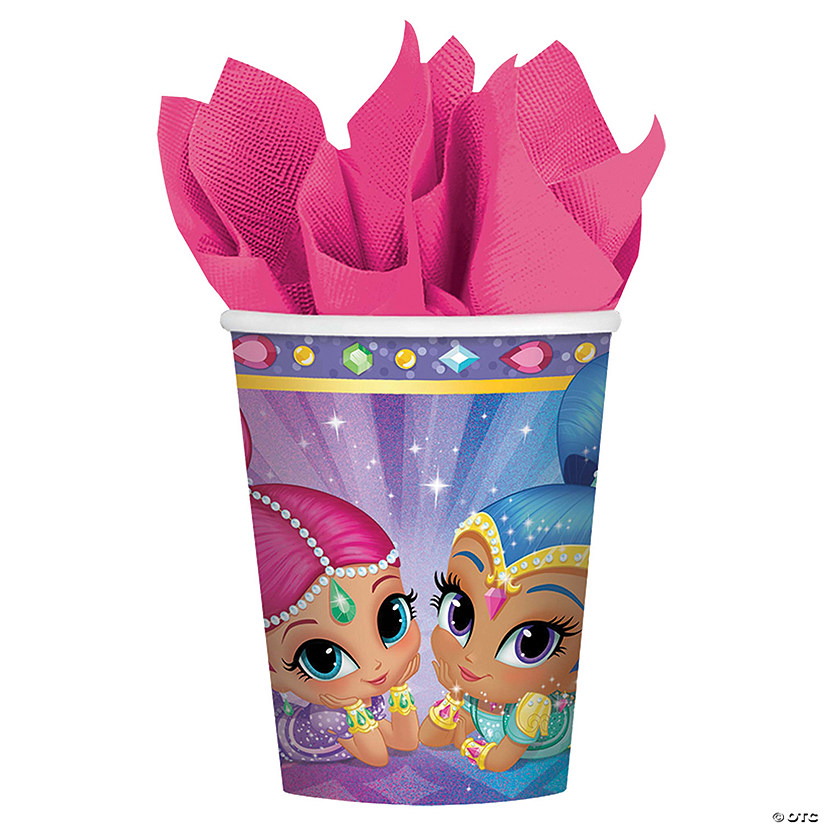 Shimmer And Shine Cups 9oz Image
