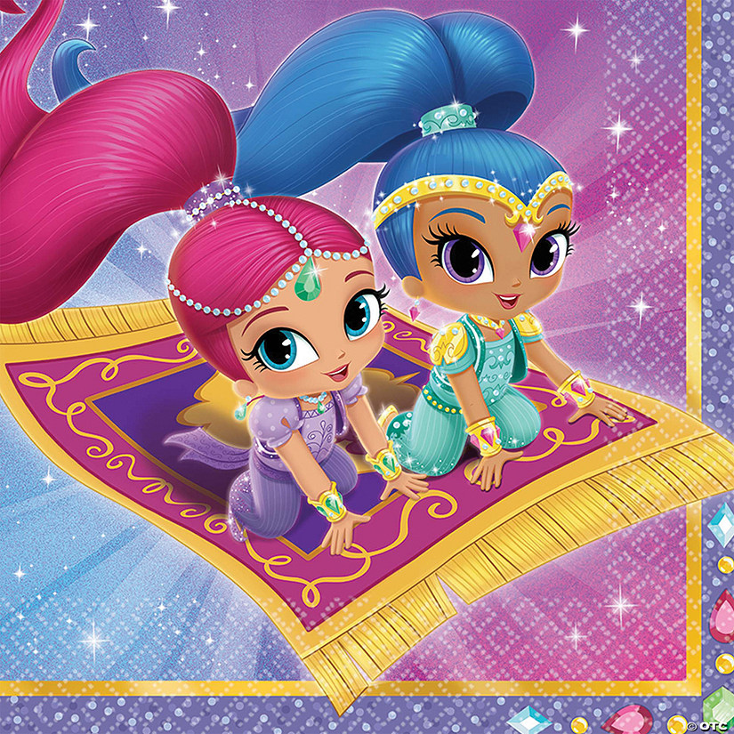 Shimmer And Shine Lunch Napkins Image