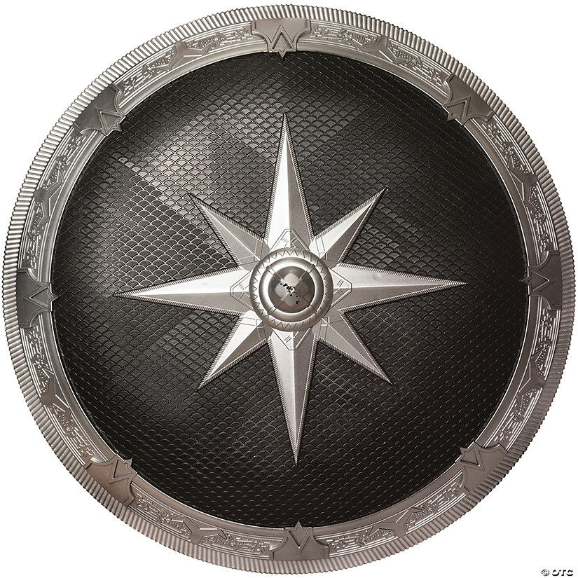 Silver &amp; Black Shield Image