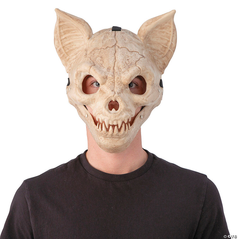 Skeleton Bat Full-Face Injection Plastic Mask Image