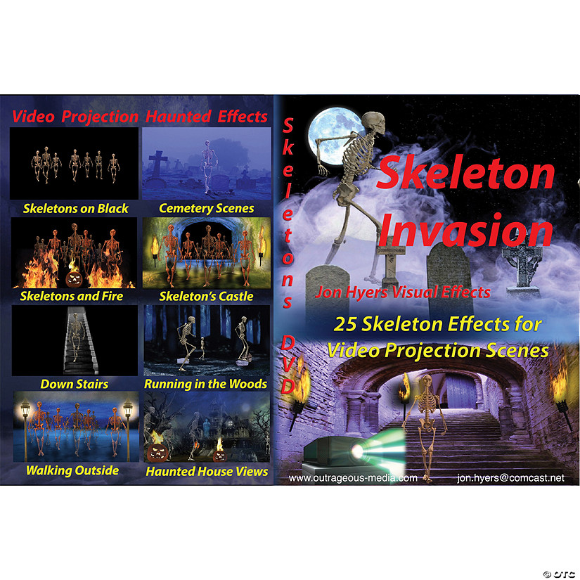 Skeleton Invasions DVD Image
