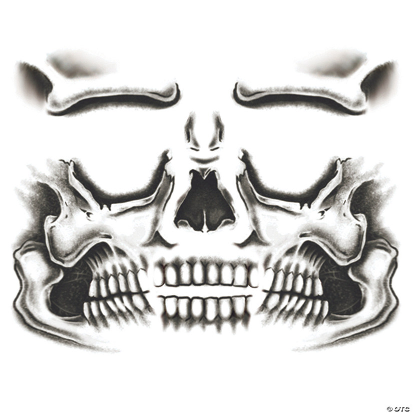 Skull Face Tattoo Image