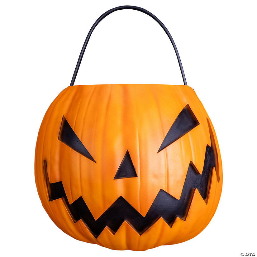 Sleepy Hallow&amp;#8482; Jack-O'-Lantern Pumpkin Candy Pail Image