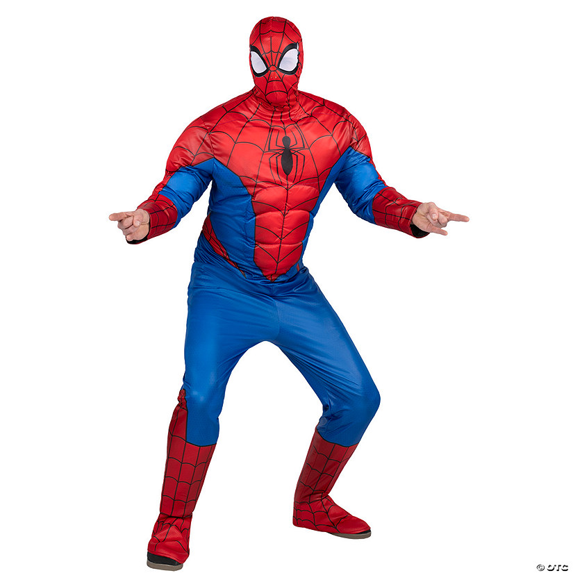 SpiderMan Adult Qualux Costume Halloween Express