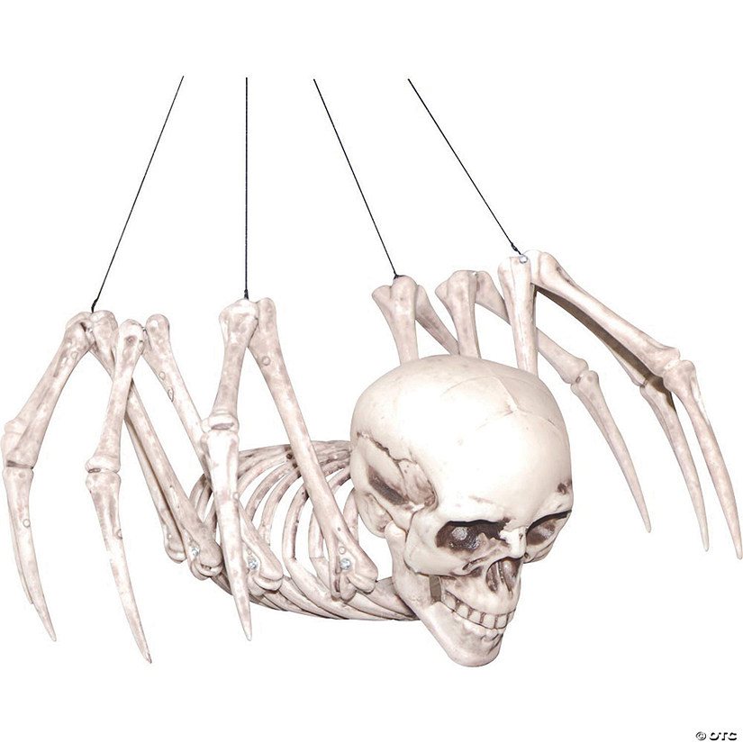 Spider Skeleton Halloween Decoration Image