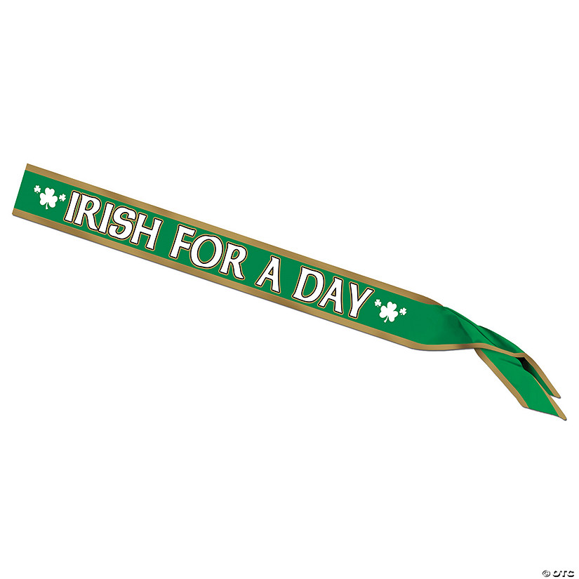 St. Patrick's Day Sash Image