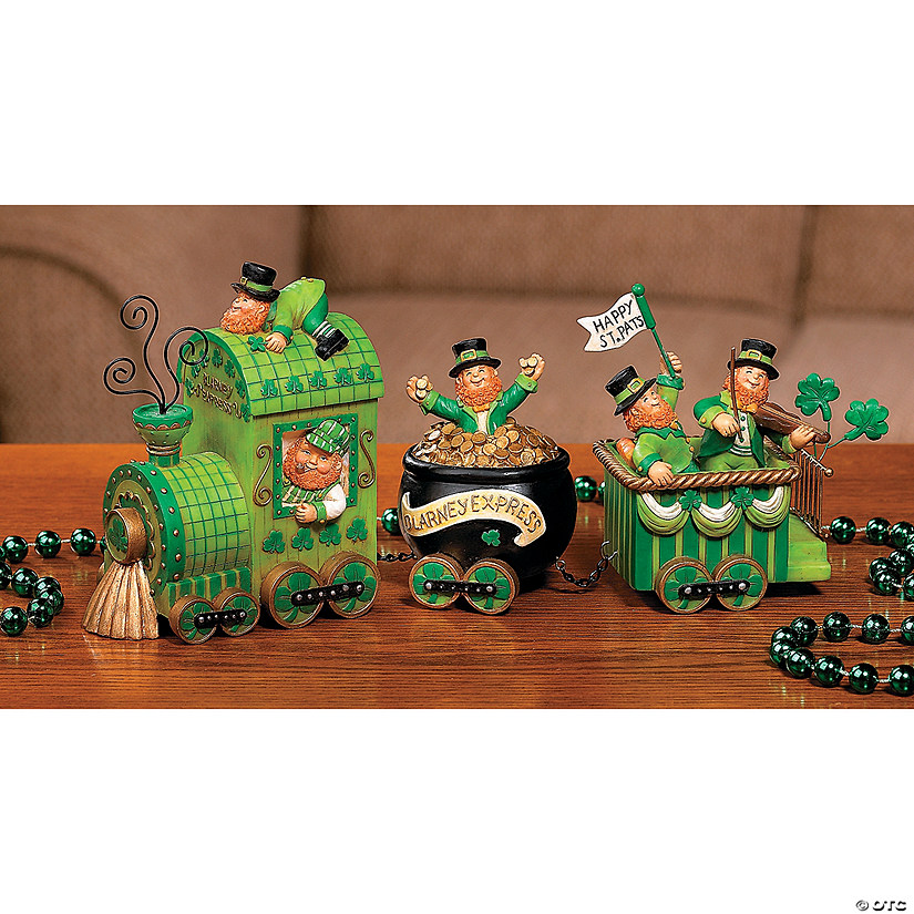 St. Patrick's Day The Leprechaun Express Train Image