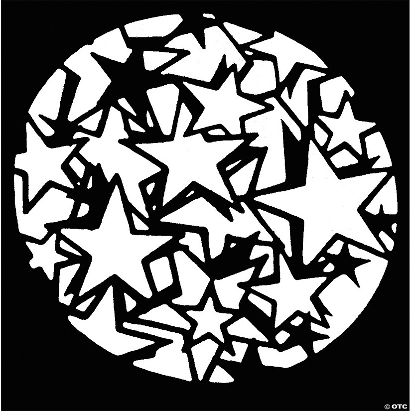 Stainless Stencil Star Explosion Image