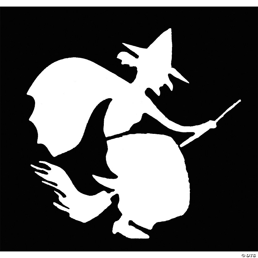 Stainless Witch Stencil Image