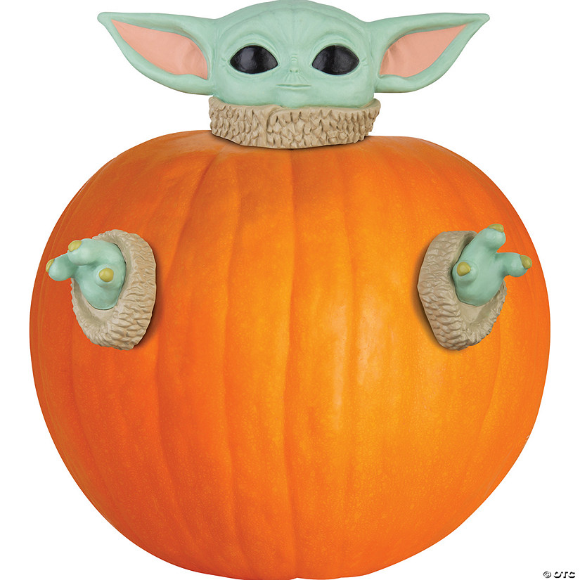 Star Wars&#8482; The Mandalorian&#8482; Grogu&#8482; Pumpkin Push-In Image